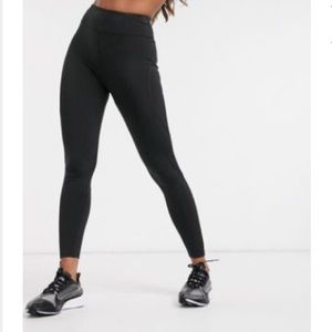 ASOS run tie waist leggings